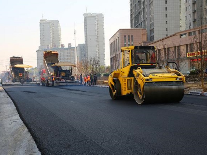 瀝青路面工程-城區道路施工